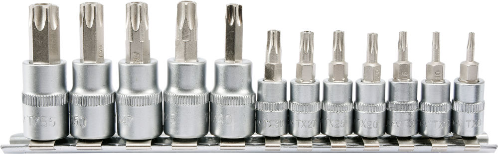 Set 12 biti torx cu gaura (tamperproof) Yato YT-04332 - YT-04332